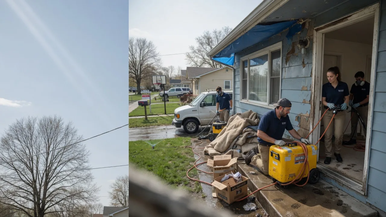 Basement Flood Cleanup in Bridgeport, WV near me